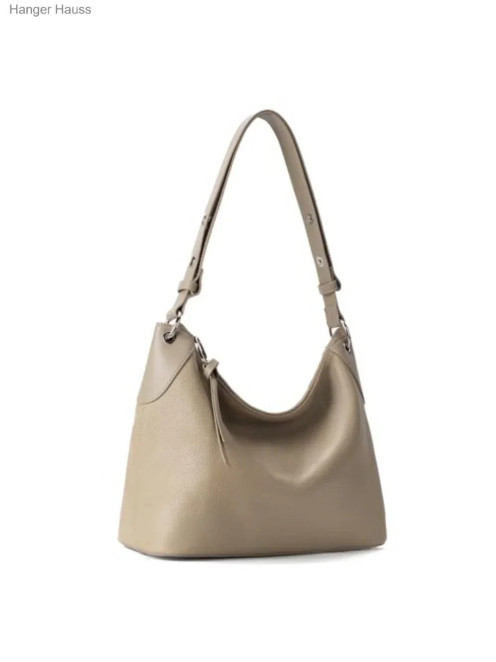 Genuine Leather Hobo Bag Crossbody Purse for Women Soft Adjustable Strap